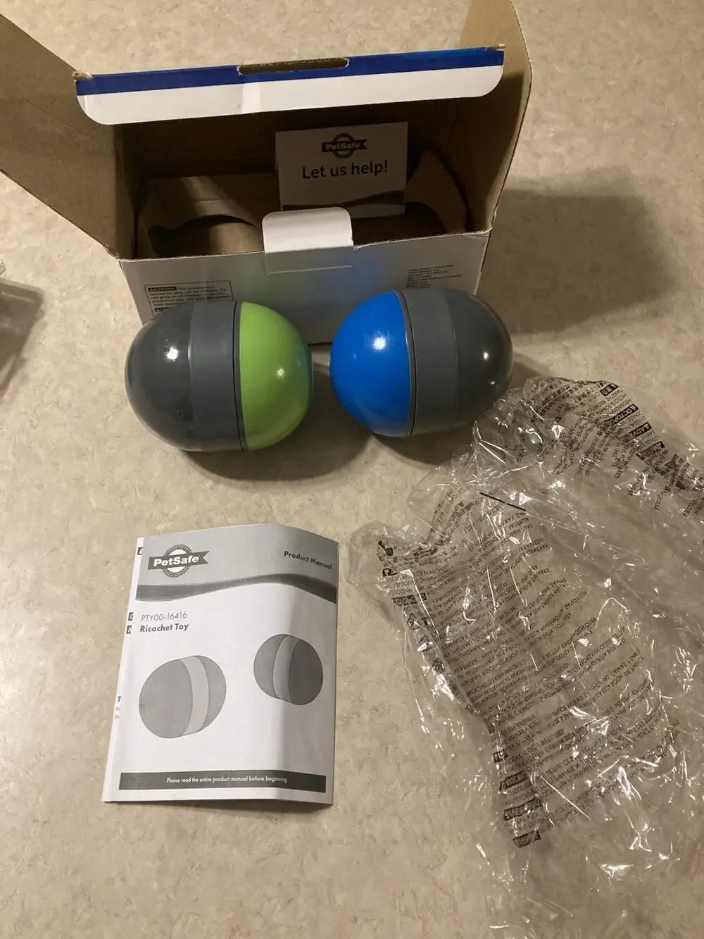 Petsafe Ricochet Electronic Interactive Dog Toy Tested Working For Mod Chewers